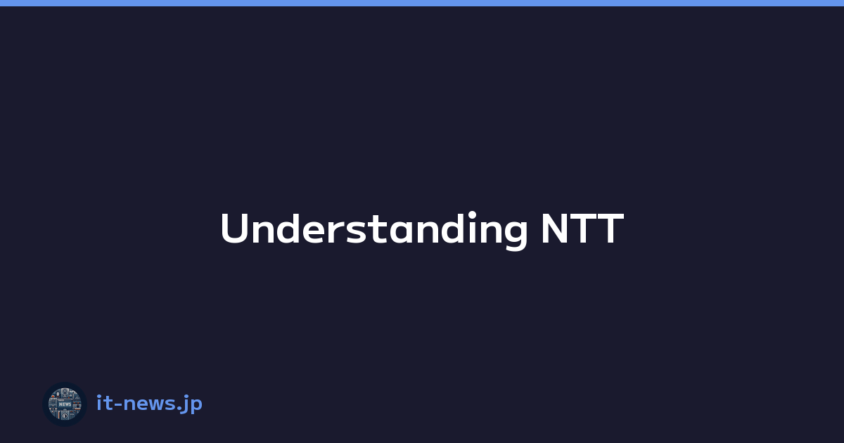 Understanding NTT's IOWN Project: Photonics for Siguiente-Generation Networking